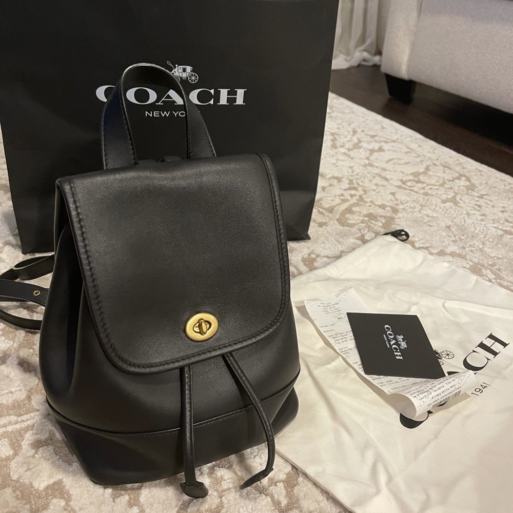 Coach Turnlock backpack